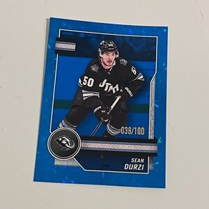 🏒 2025-26 Topps NHL Sean Durzi Blue Parallel #038/100